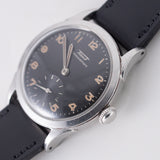 TISSOT Black Gilt Dial Ref.6701-12N