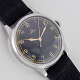 OMEGA Oversize 38mm Black Gilt dial Cal.26.5SC