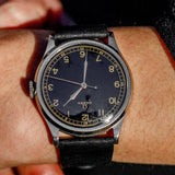 OMEGA Oversize 38mm Black Gilt dial Cal.26.5SC