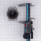OMEGA Oversize 38mm Black Gilt dial Cal.26.5SC