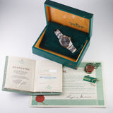 ROLEX OYSTER PERPETUAL Ref.1002 Grey Dial With BOX and Paper, Tag