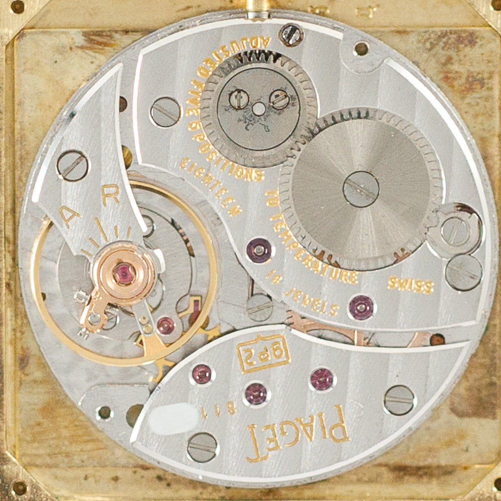 PIAGET REF.9287 49 Tank Manual Cal.9P2