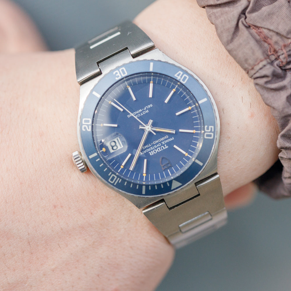 TUDOR Prince Date Oyster Chrono Time Ref.9121/0 with BOX