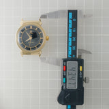 OMEGA Seamaster Ref.14350-2SC Hooded Lugs Black Gilt Dial Bumper