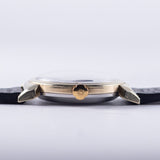 OMEGA Seamaster Ref.14350-2SC Hooded Lugs Black Gilt Dial Bumper