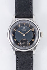 OMEGA Officer Blue Bullseye Dial