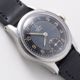 OMEGA Officer Blue Bullseye Dial