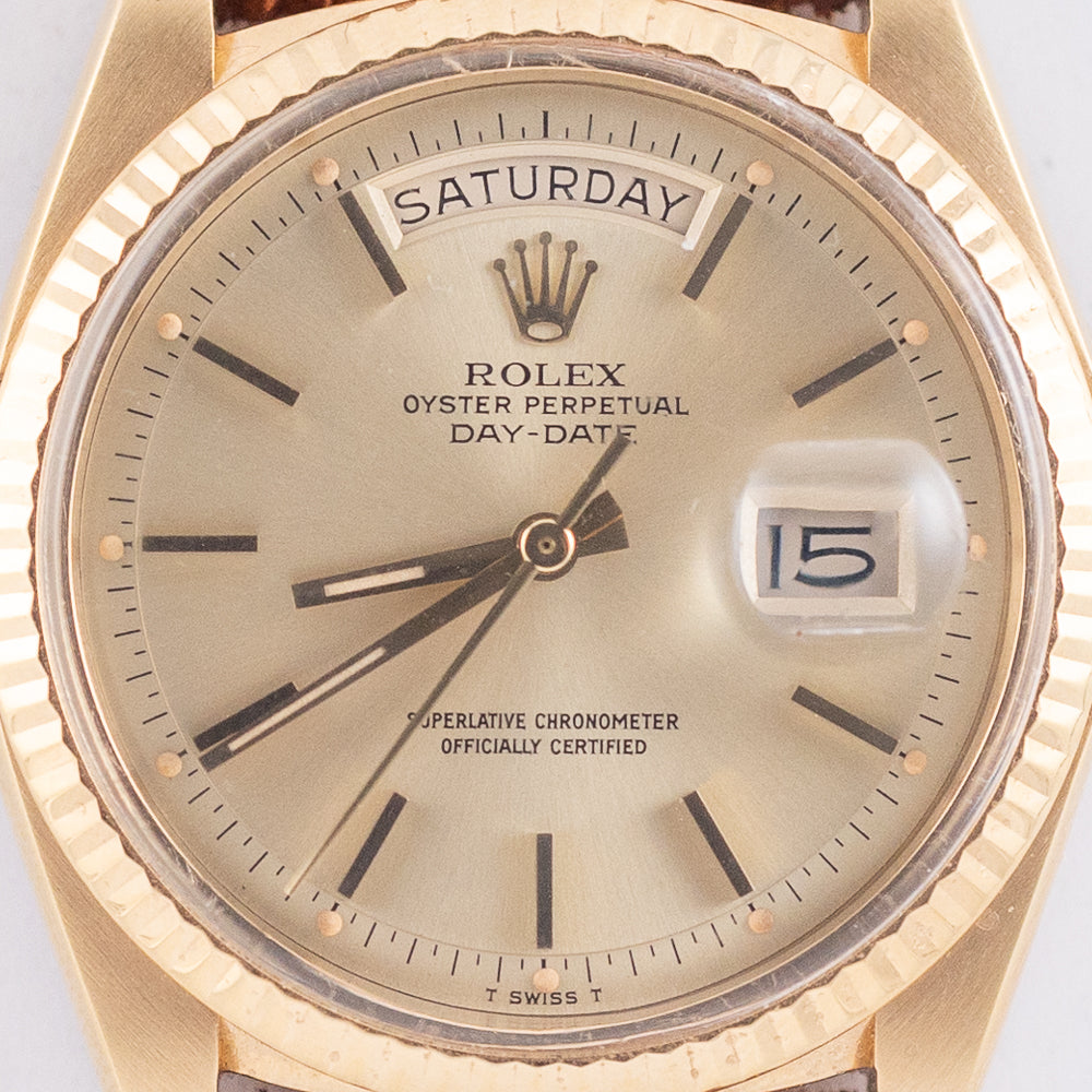 ROLEX DAY-DATE Ref.1803 with BOX and Paper