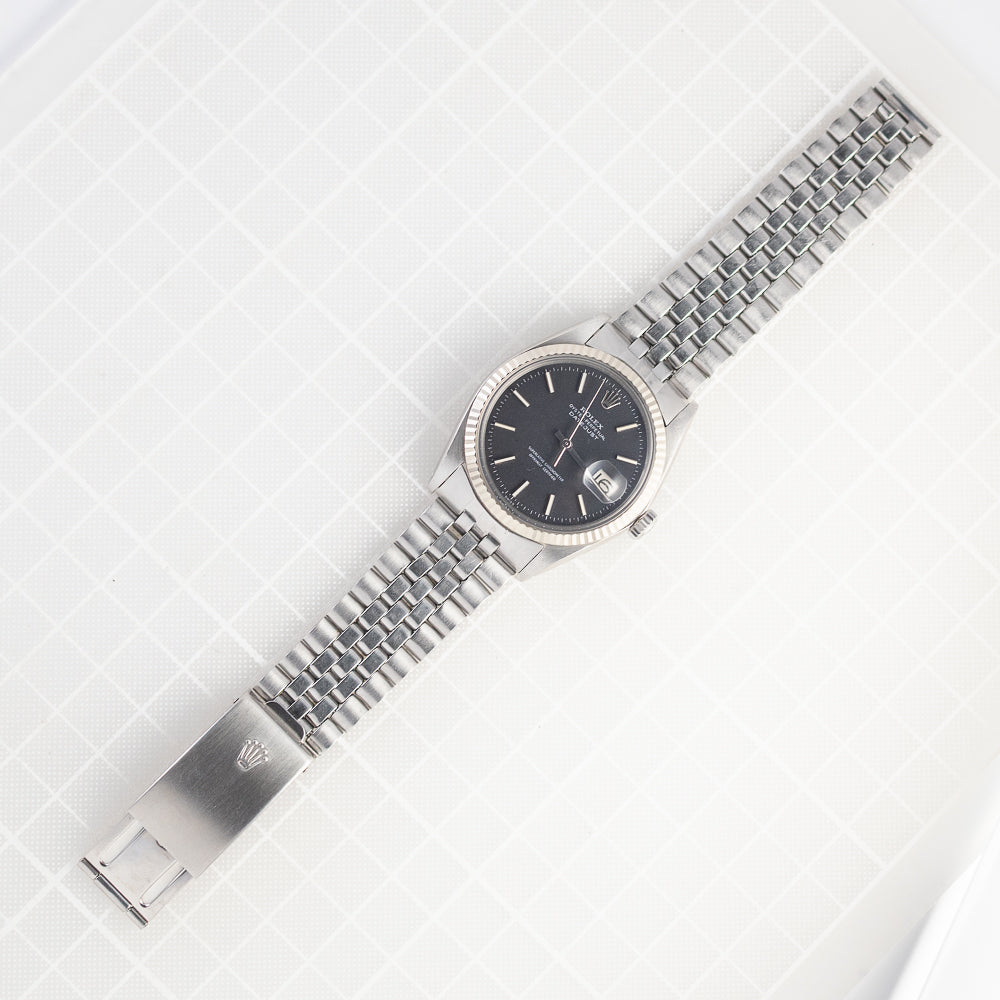 ROLEX DATEJUST Confetti No Lum Ref.1601 w.ROLEX SERVICE Paper