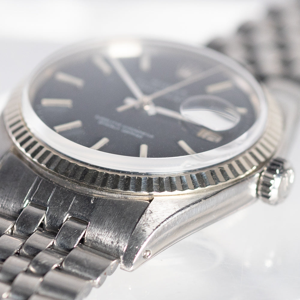ROLEX DATEJUST Confetti No Lum Ref.1601 w.ROLEX SERVICE Paper