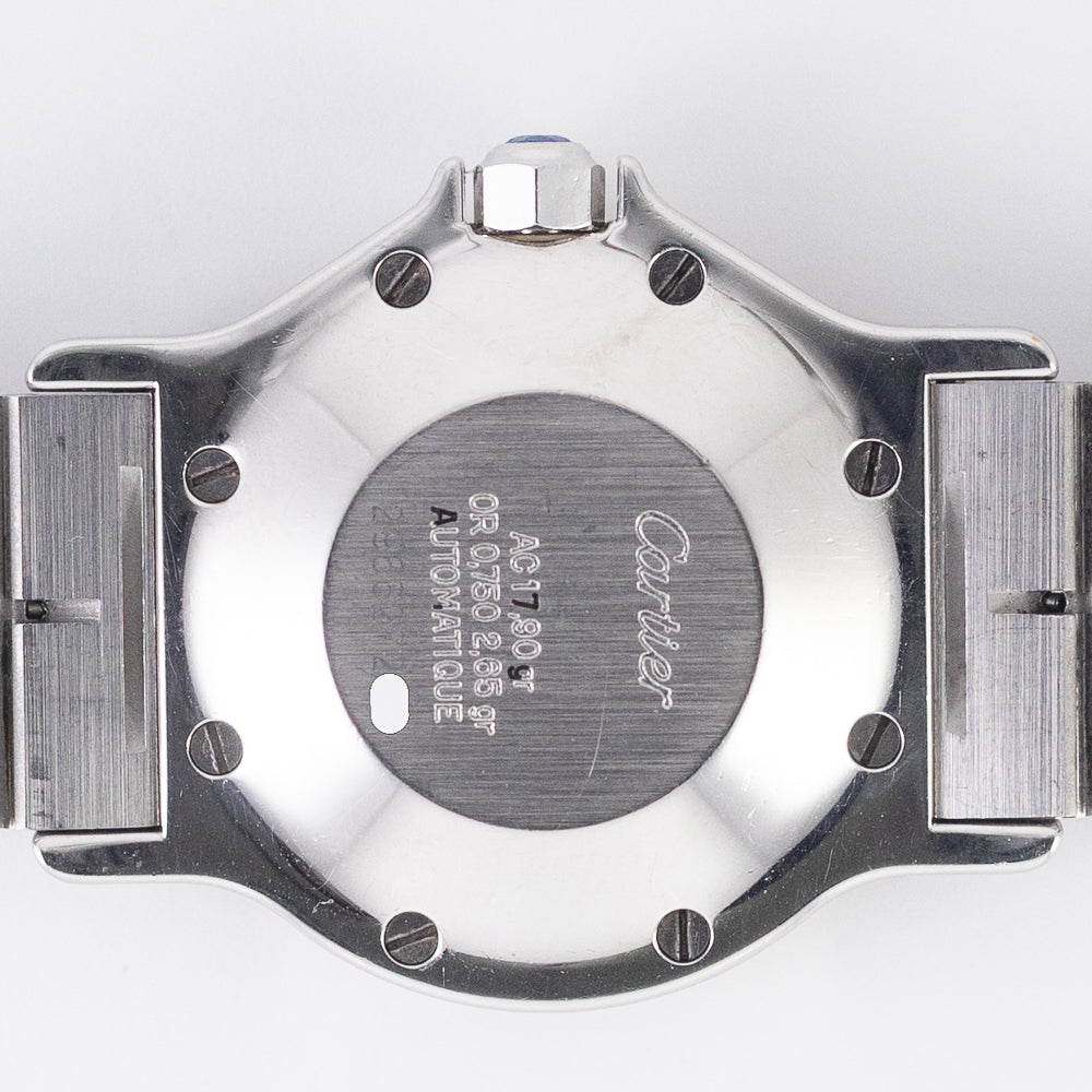 CARTIER LM SANTOS OCTAGON Ref.2966 AUTOMATIC BOX