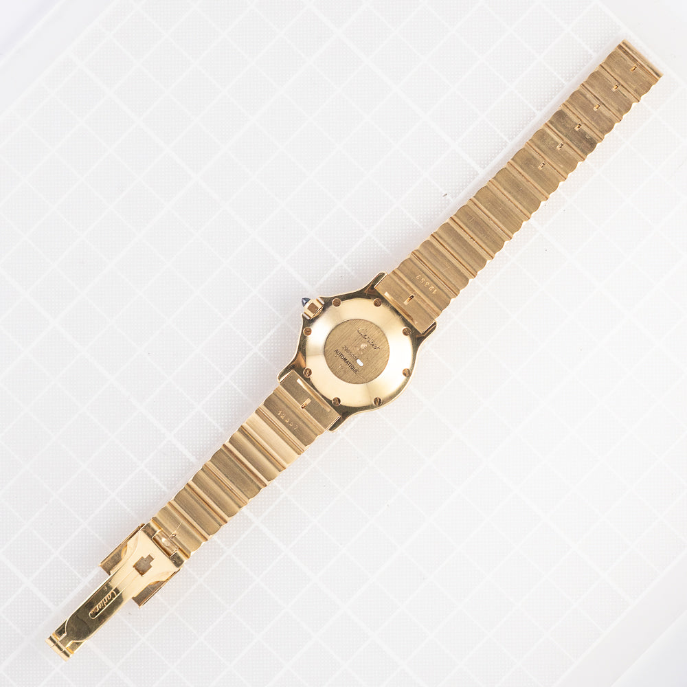 CARTIER LM SANTOS OCTAGON 18K Yellow Gold Automatic REF.2965
