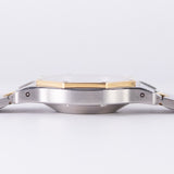 CARTIER LM SANTOS OCTAGON Automatic Ref.2966 Godron Bracelet