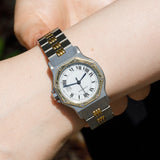 CARTIER LM SANTOS OCTAGON Automatic Ref.2966 Godron Bracelet