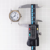 CARTIER LM SANTOS OCTAGON Automatic Ref.2966 Godron Bracelet