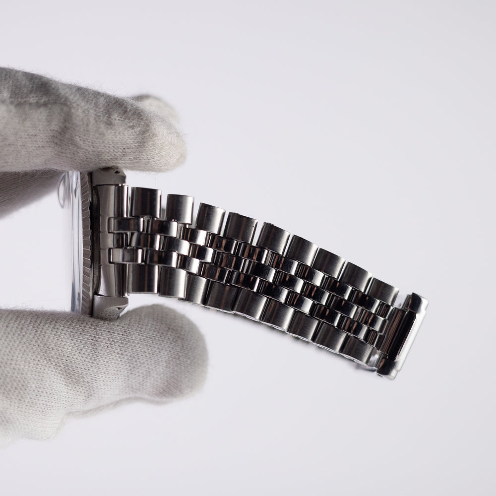 ROLEX DATEJUST Ref.1603 Glossy Black Gilt Dial