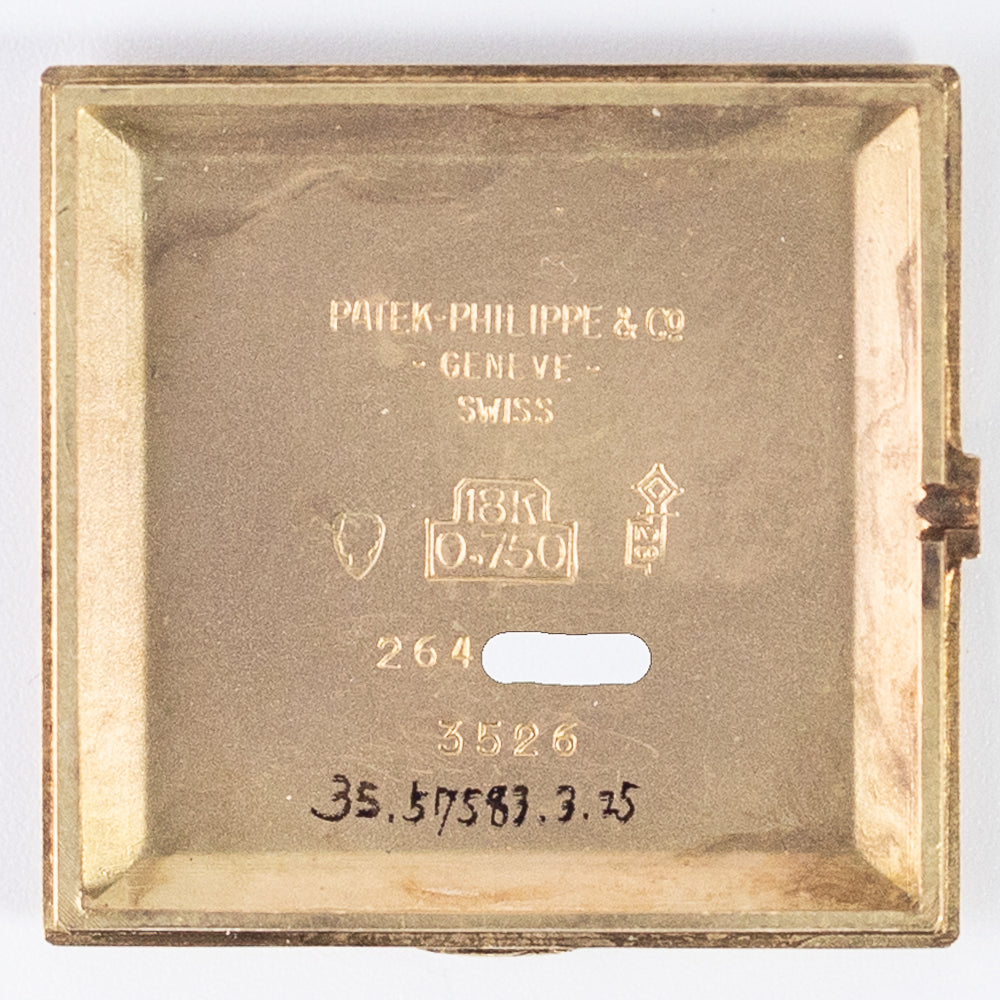 PATEK PHILIPPE Linen Dial Ref.3526
