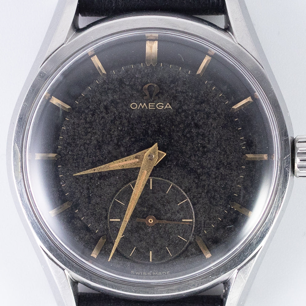 OMEGA Cal.267 Black Gilt Pie Pan Dial Ref.2891