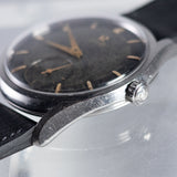 OMEGA Cal.267 Black Gilt Pie Pan Dial Ref.2891