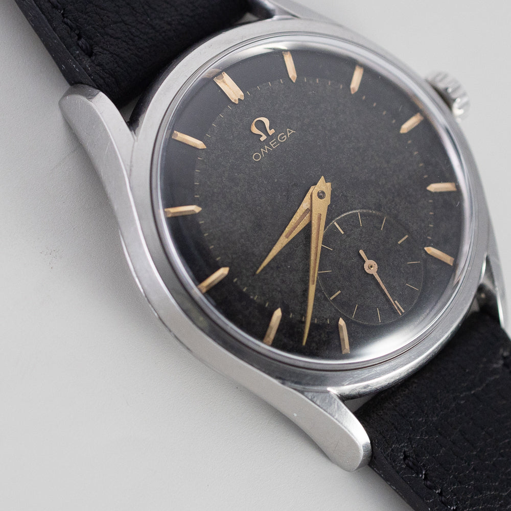 OMEGA Cal.267 Black Gilt Pie Pan Dial Ref.2891