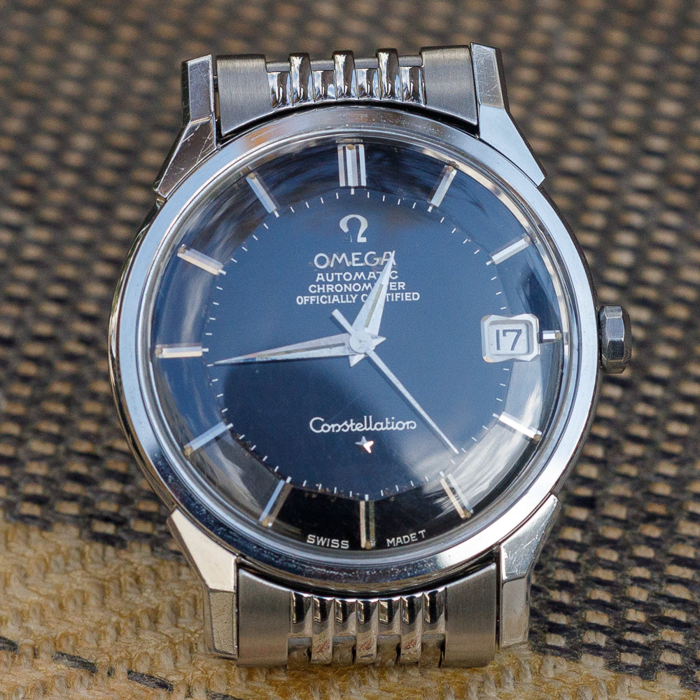 OMEGA Constellation Mint Black Gilt Dial Ref.168.005