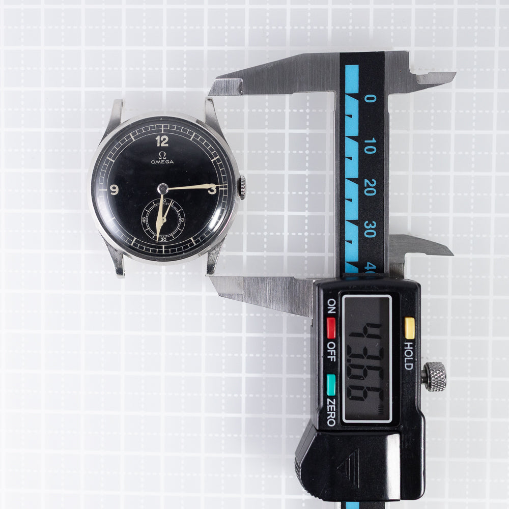 OMEGA Oversize 38mm Black Sector Dial Ref.CK859