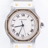 CARTIER LM SANTOS OCTAGON Ref.187902 with BOX