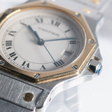 CARTIER LM SANTOS OCTAGON Ref.187902 with BOX