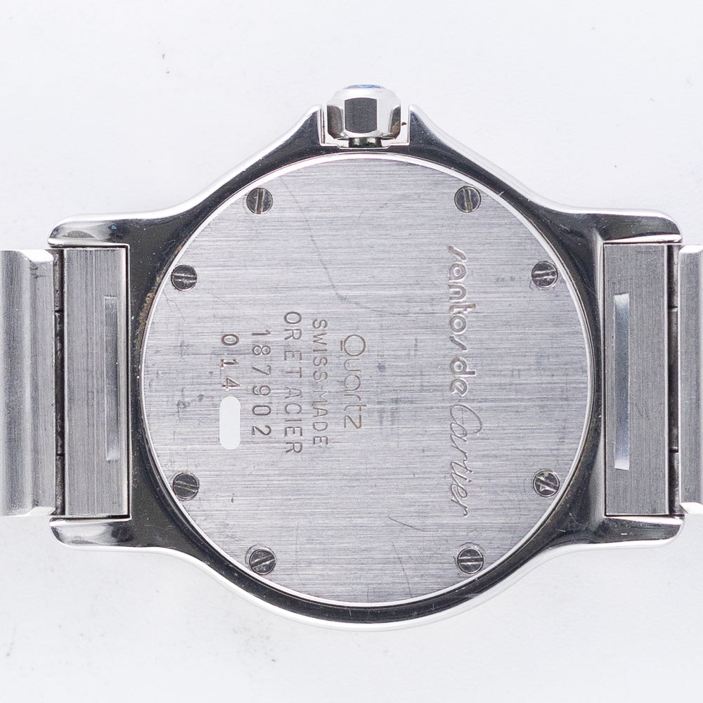 CARTIER LM SANTOS OCTAGON Ref.187902 with BOX