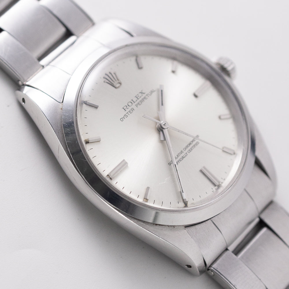 ROLEX OYSTER PERPETUAL Ref.1018 Box and Warranty Paper