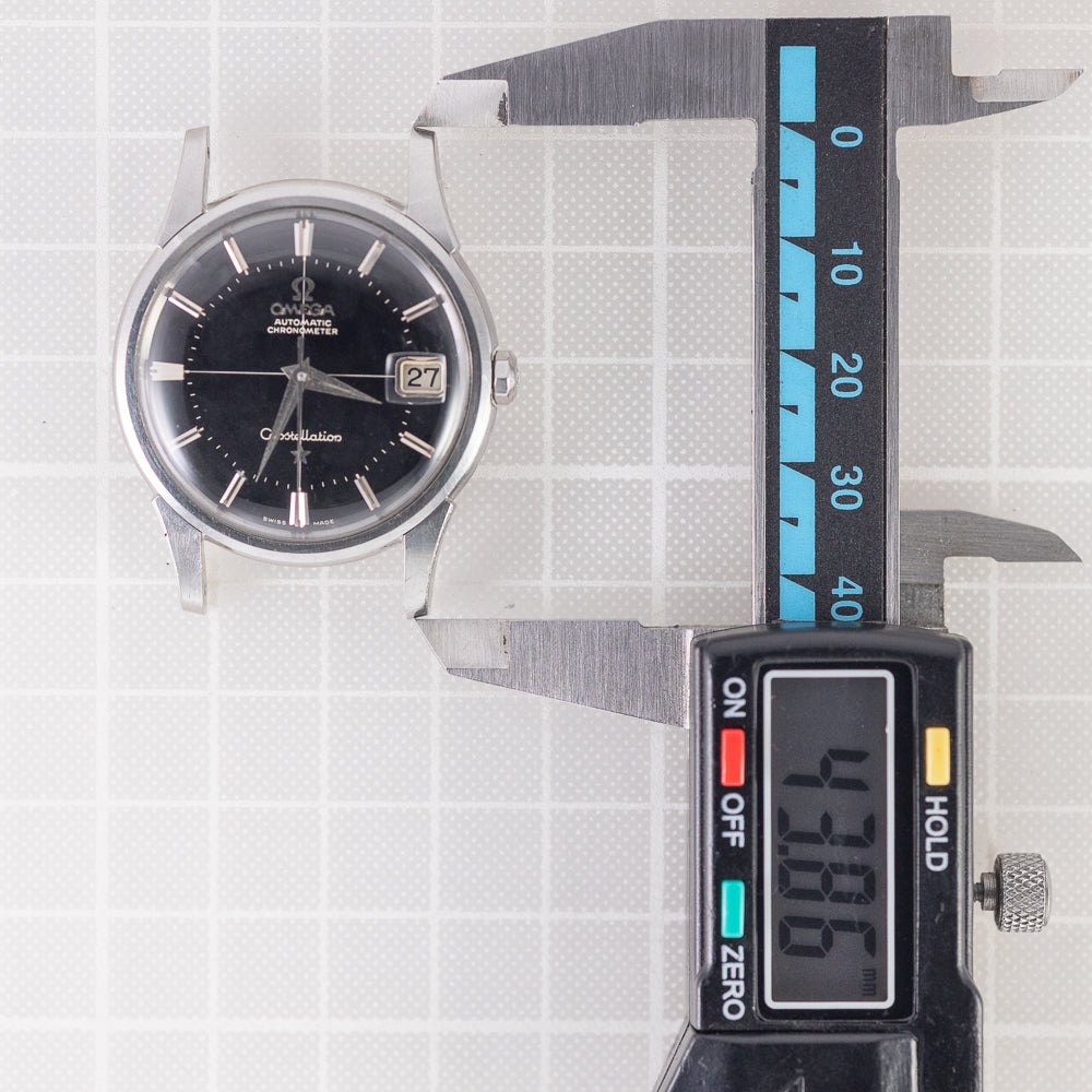 OMEGA Constellation Ref.14393 Glossy BLACK GLIT DIAL