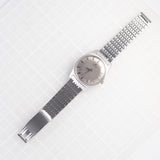 ZENITH Gray Dial Cal.2542 rare Blue Hand