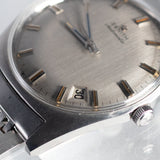 ZENITH Gray Dial Cal.2542 rare Blue Hand