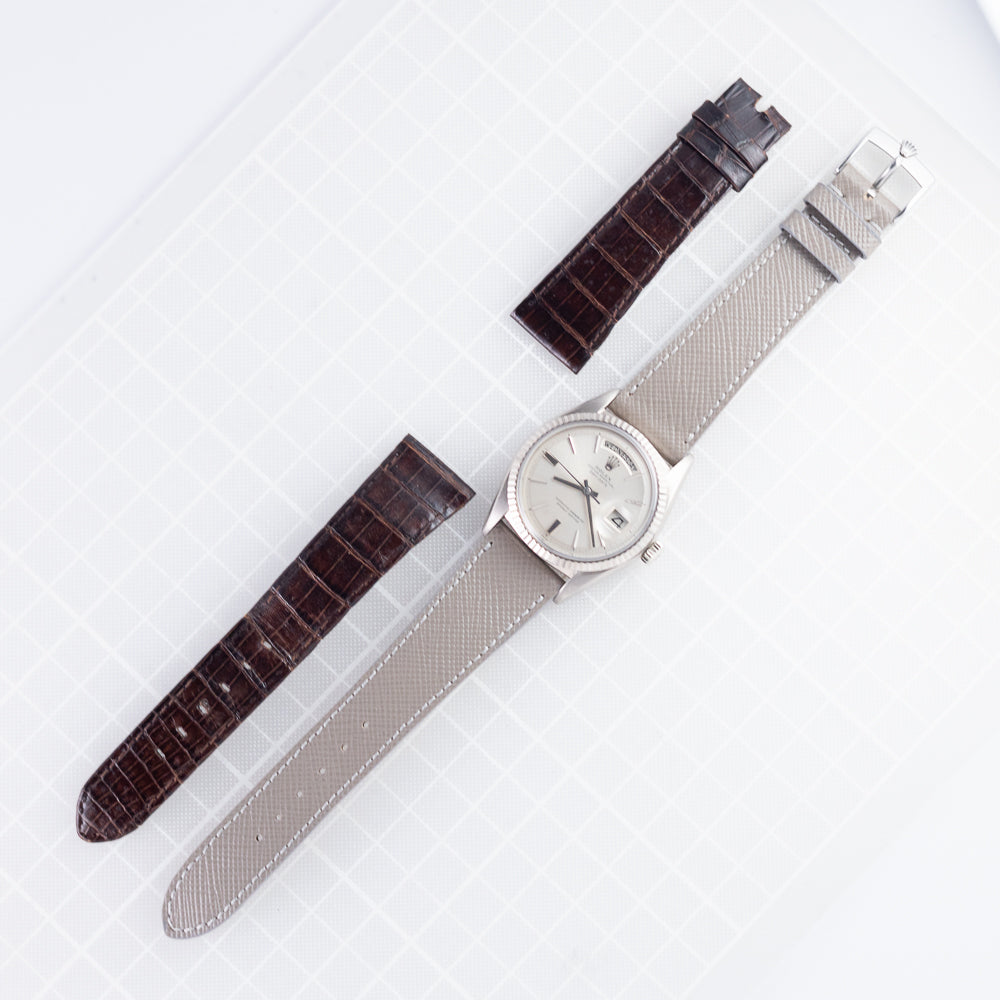 ROLEX DAY-DATE “Doorstop Dial” 18K White Gold Ref.1803