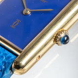 CARTIER LM MUST DE TANK LAPIS LAZURI - Like with Box