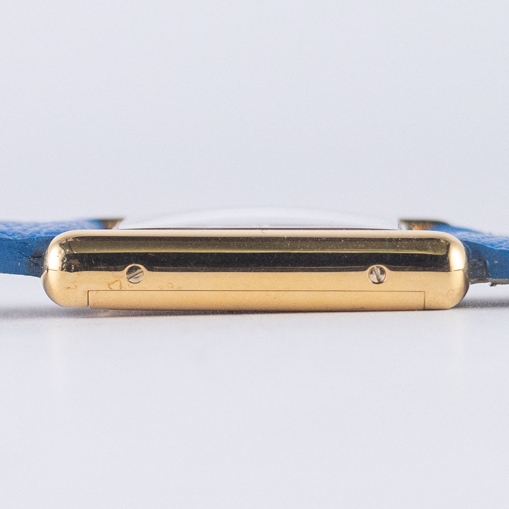 CARTIER LM MUST DE TANK LAPIS LAZURI - Like with Box
