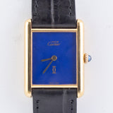CARTIER LM MUST DE TANK LAPIS LAZURI - Like with Box