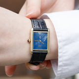 CARTIER LM MUST DE TANK LAPIS LAZURI - Like