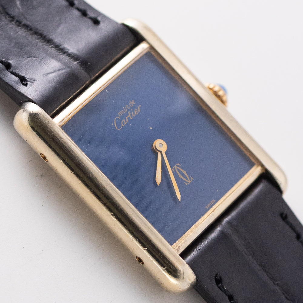 CARTIER LM MUST DE TANK LAPIS LAZURI - Like