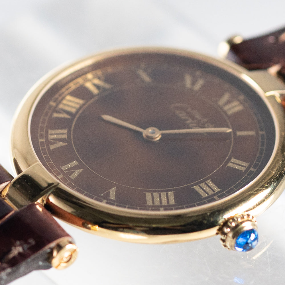 CARTIER LM VENDOME Tortoiseshell - Like Ref.590003