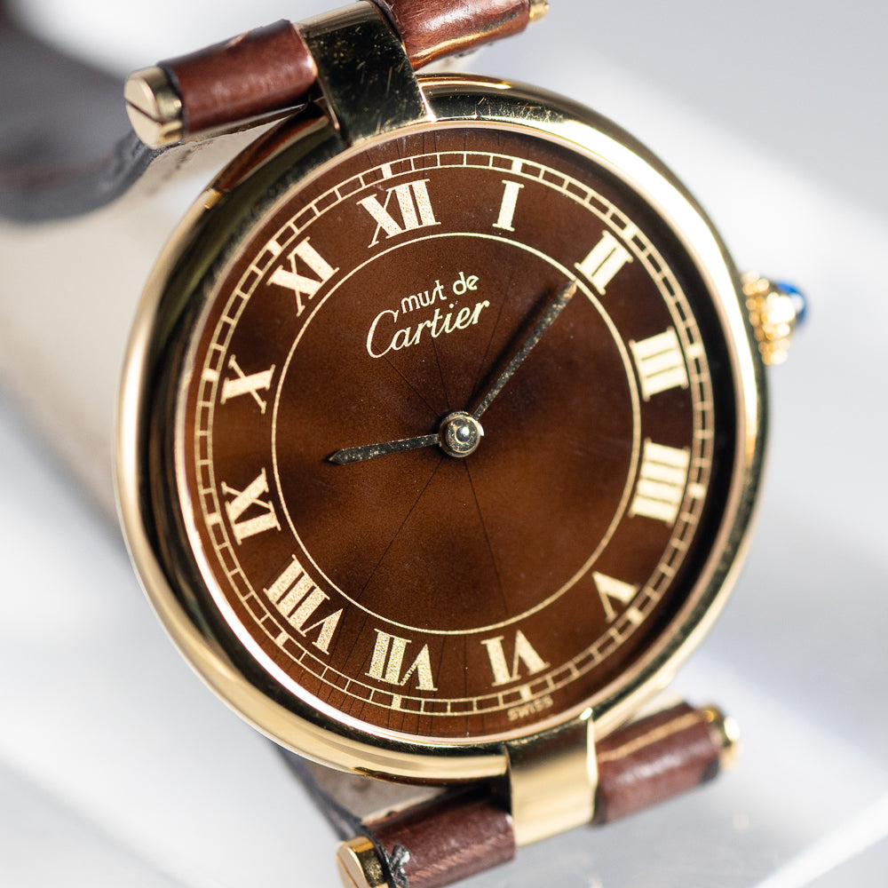 CARTIER LM VENDOME Tortoiseshell - Like Ref.590003