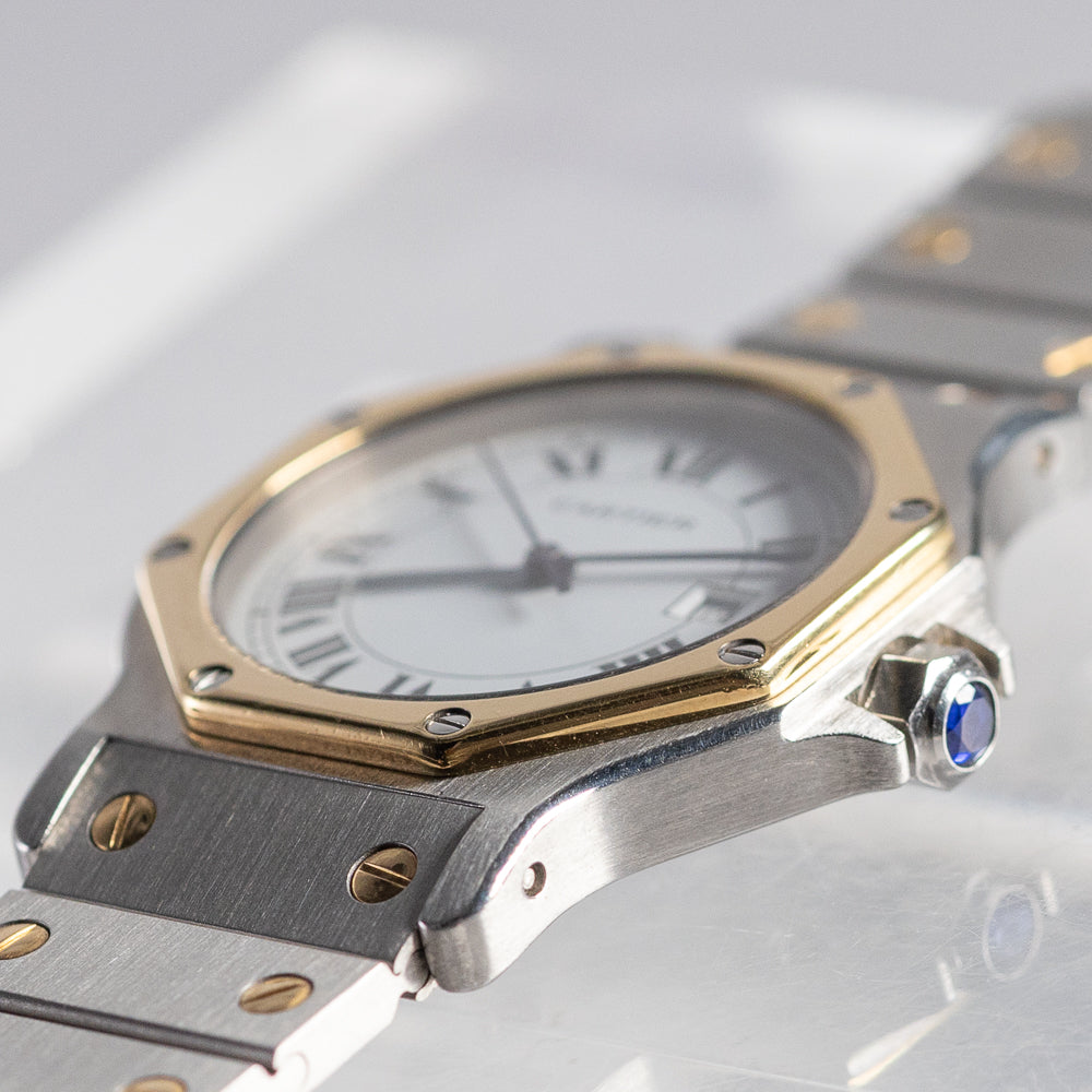 CARTIER LM SANTOS OCTAGON Automatic Ref.2966
