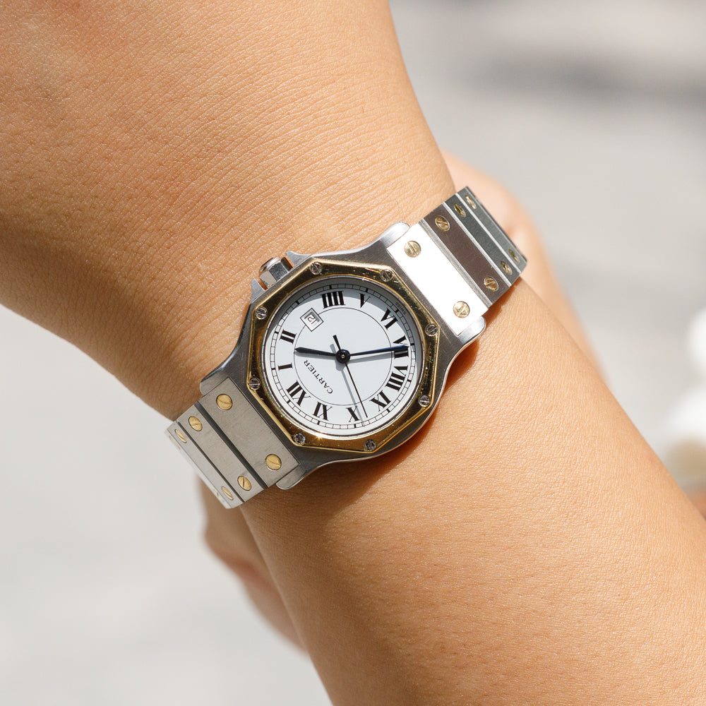 CARTIER LM SANTOS OCTAGON Automatic Ref.2966