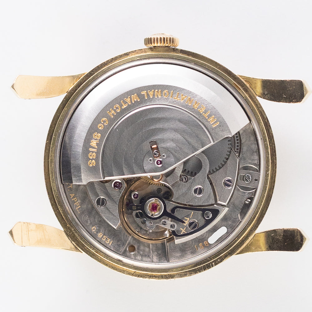 IWC 18K YELLOW GOLD Old Fish Crown