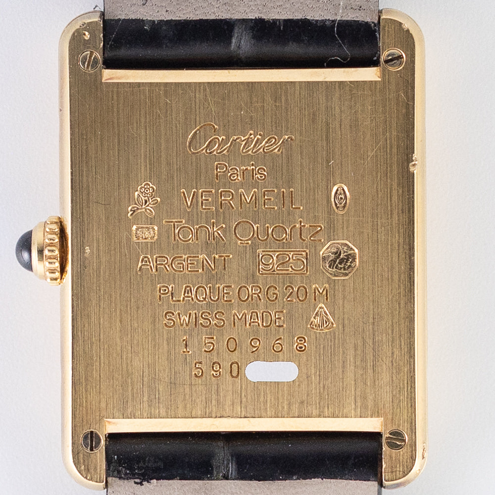 CARTIER LM MUST DE TANK REF.590005