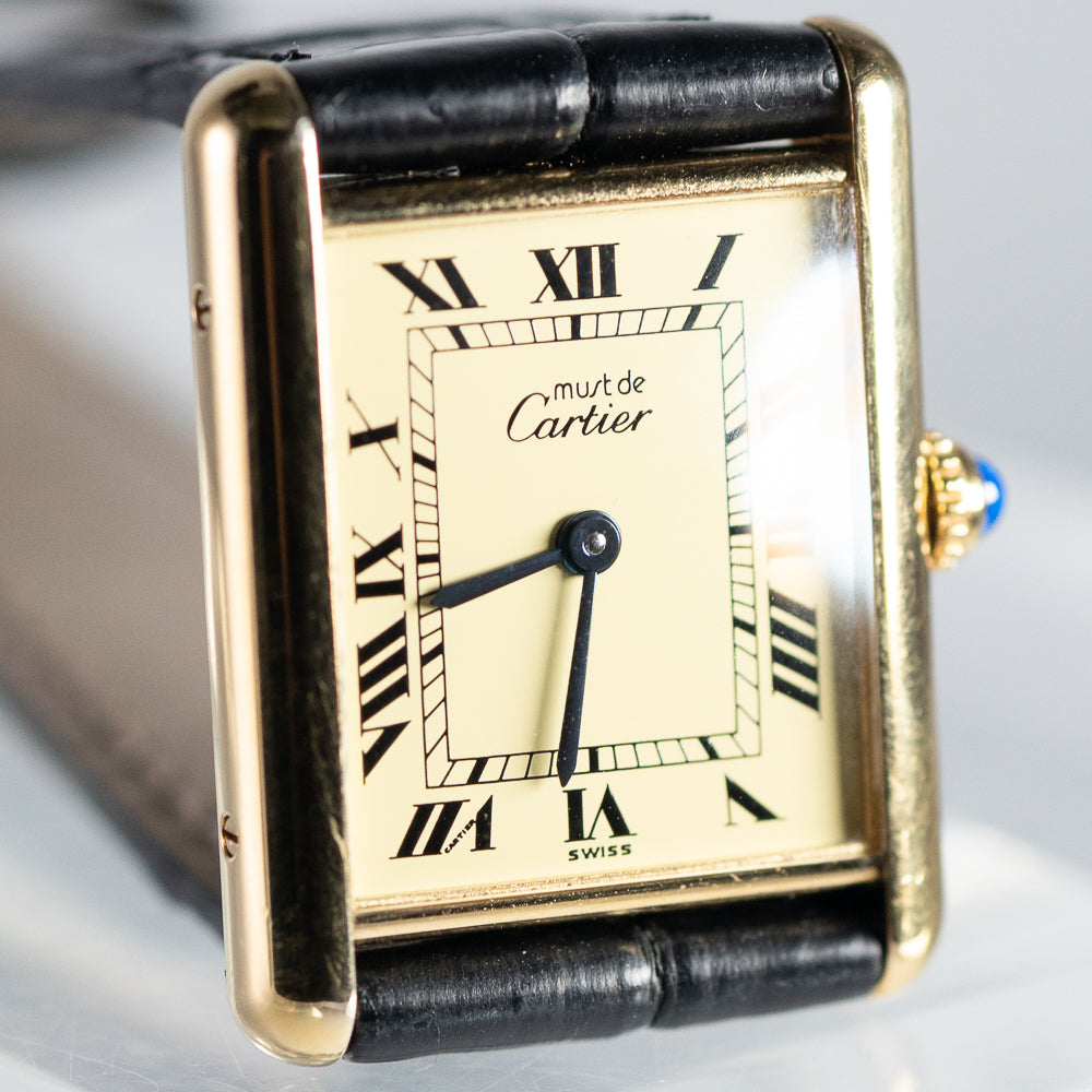 CARTIER LM MUST DE TANK REF.590005