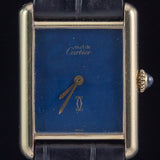 CARTIER LM MUST DE TANK LAPIS LAZURI - Like Box and Warranty Papers