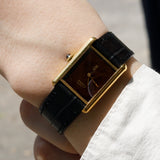 CARTIER LM MUST DE TANK Tortoiseshell - Like