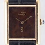 CARTIER LM MUST DE TANK Tortoiseshell - Like