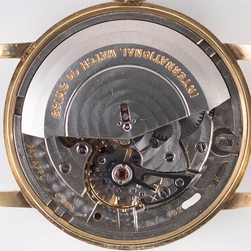 IWC 18K Yellow Gold Cal.853